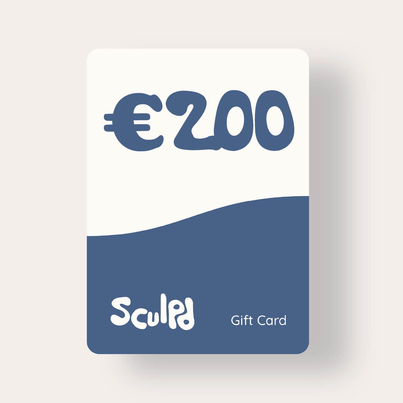 Sculpd Digital Gift Card