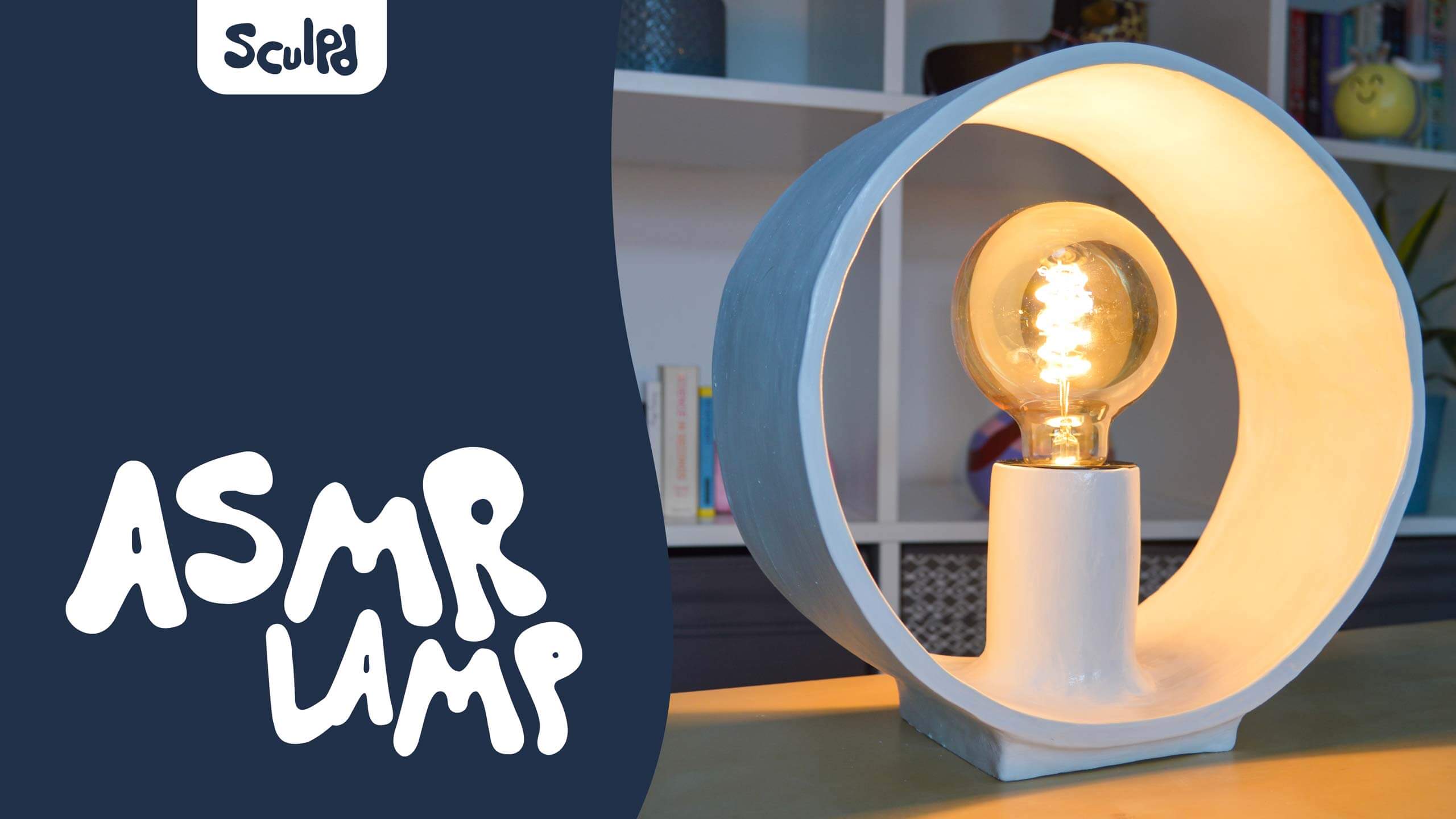 Video Tutorial | Pottery ASMR: Industrial Style Filament Lamp 💡 – Sculpd