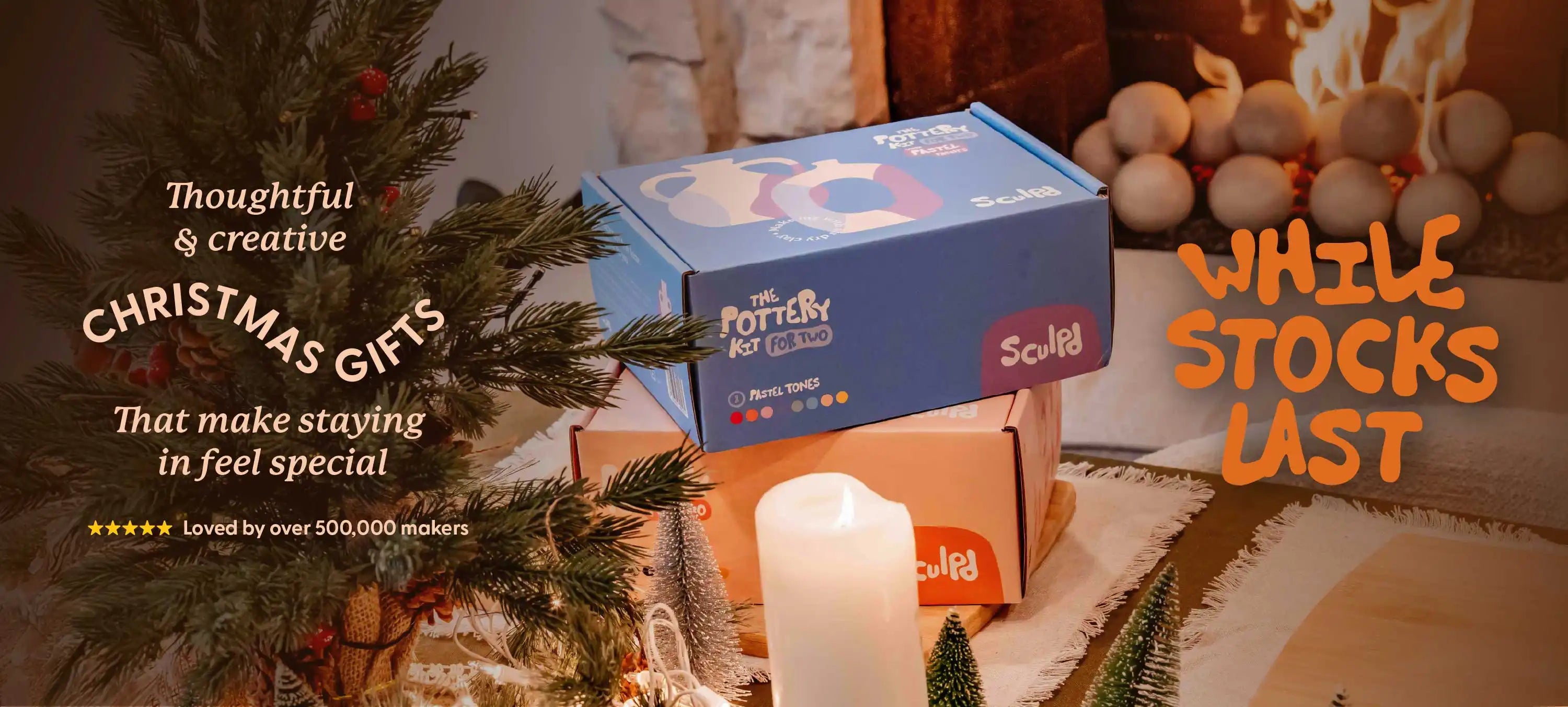 Christmas collection hero desktop banner for UK EU and AU