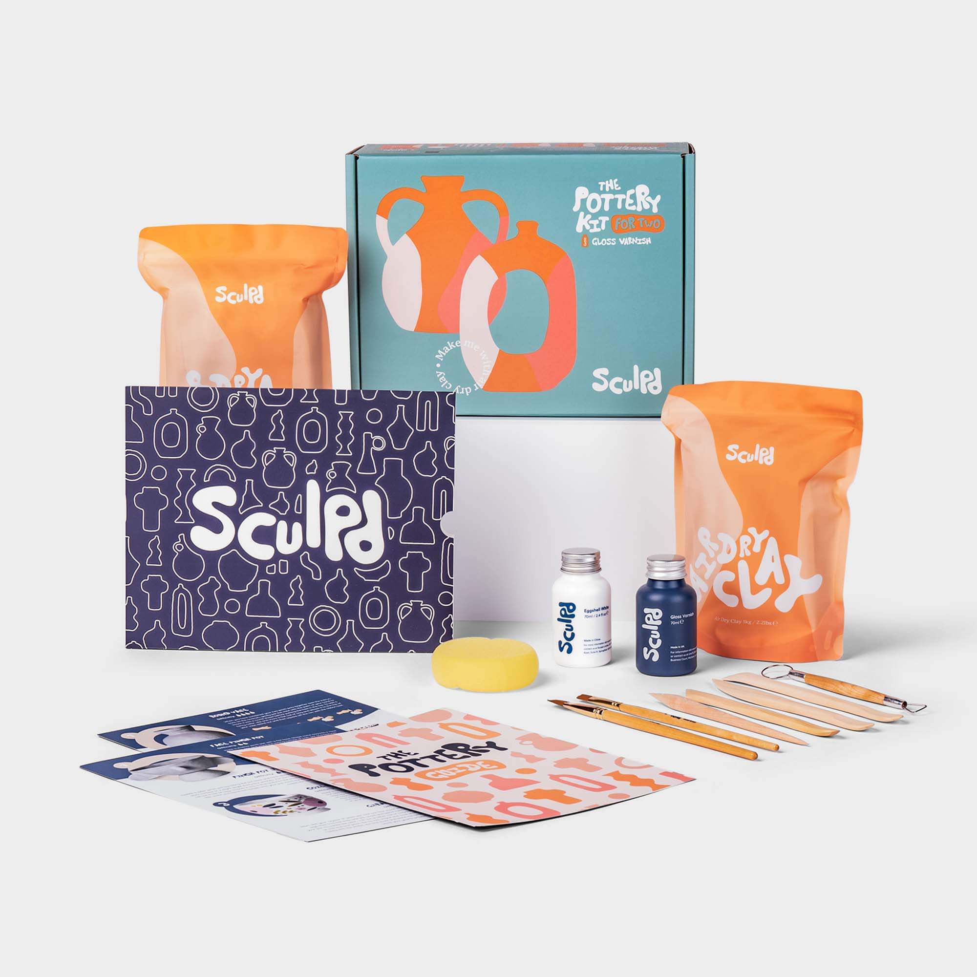 Sculpd Pottery Kit