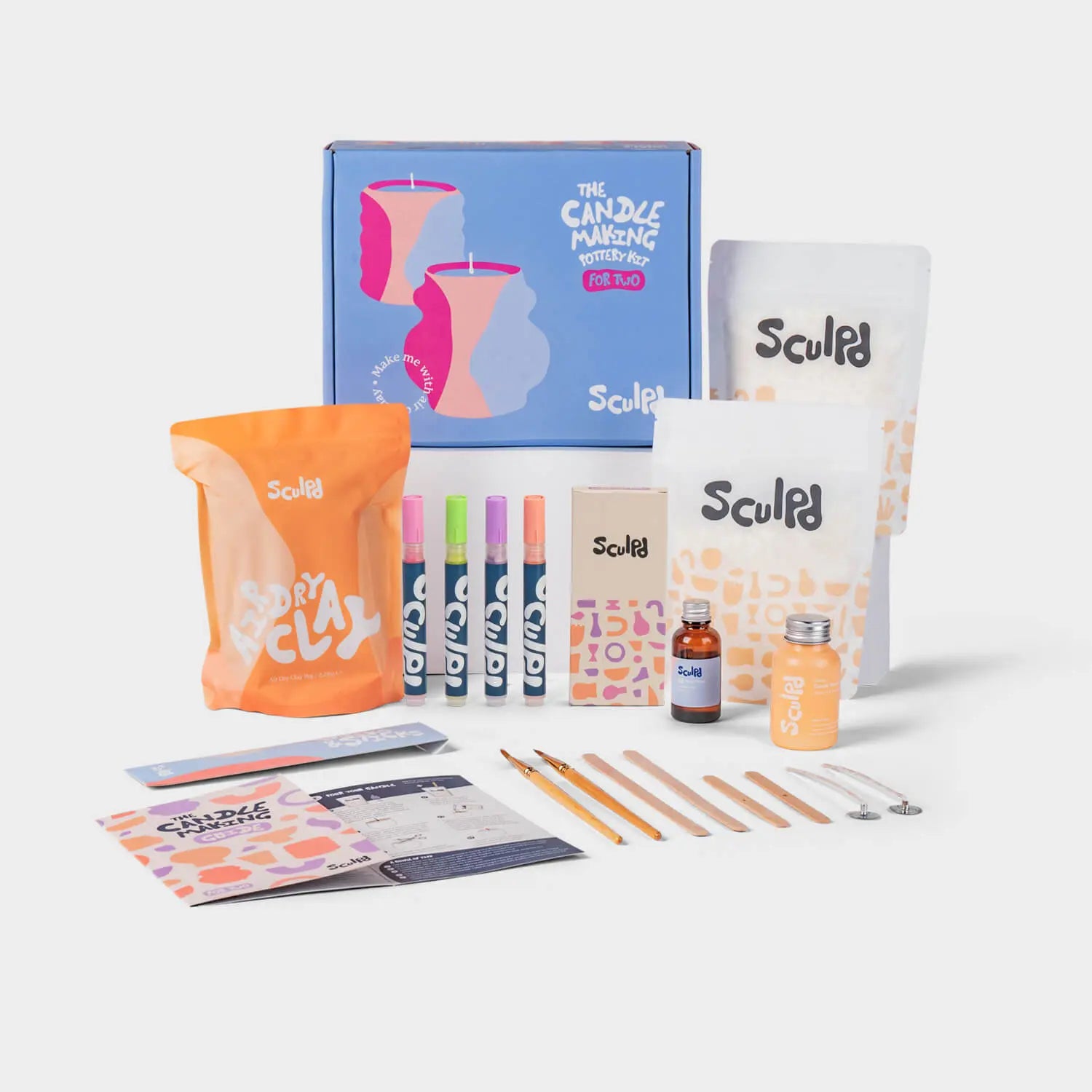Sculpd Candle Making Kit Candle Making Kit Sculpd for Two
