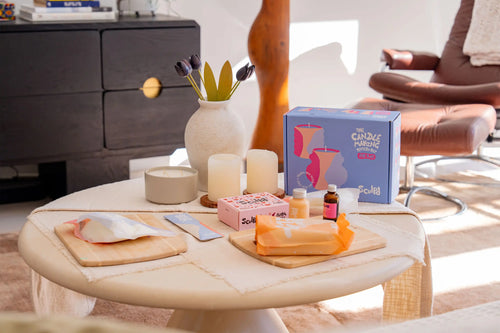 Sculdp candle making kit date night shoot