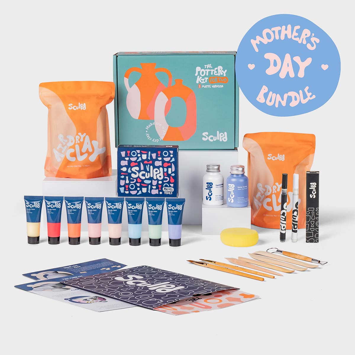 Sculpd Pottery Kit