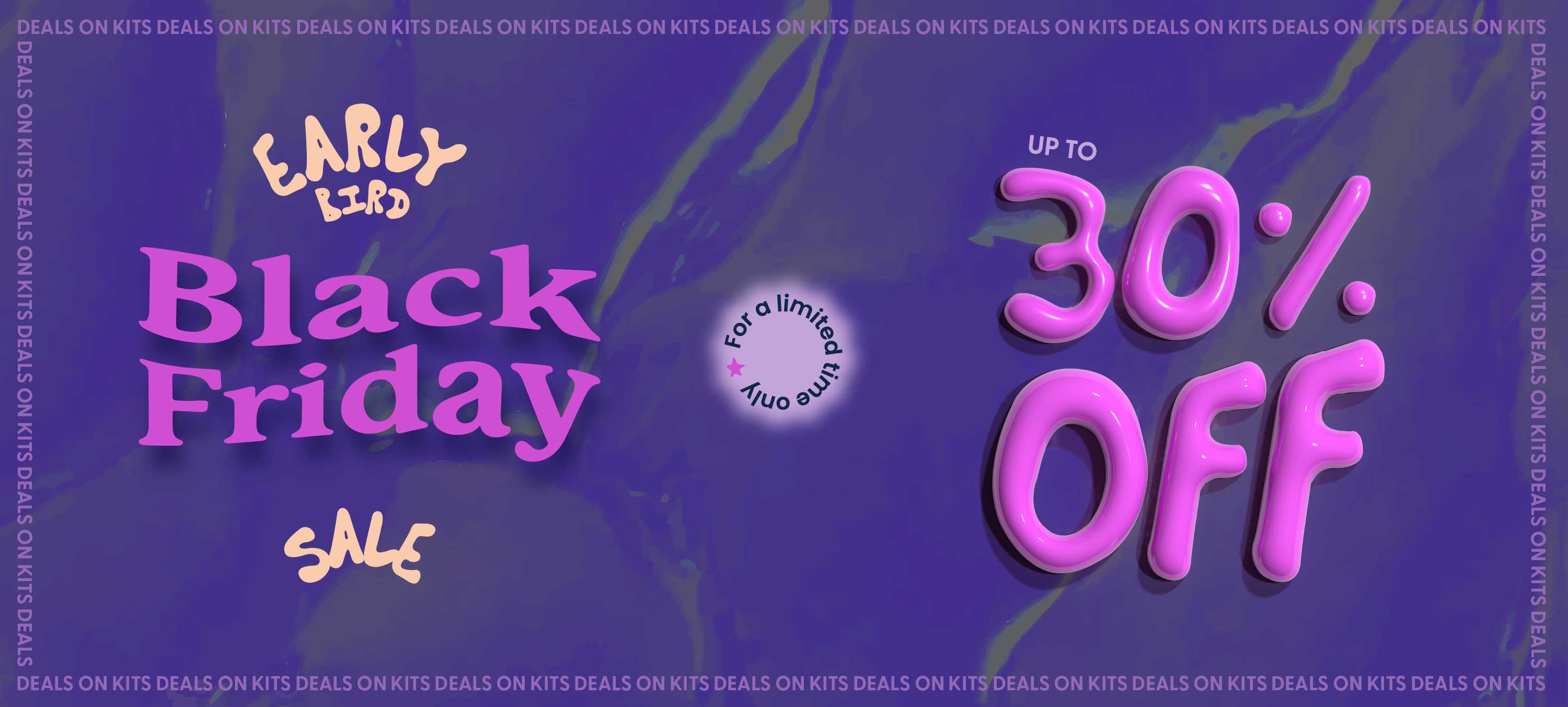 Up to 30% Off early bird Black Friday sale