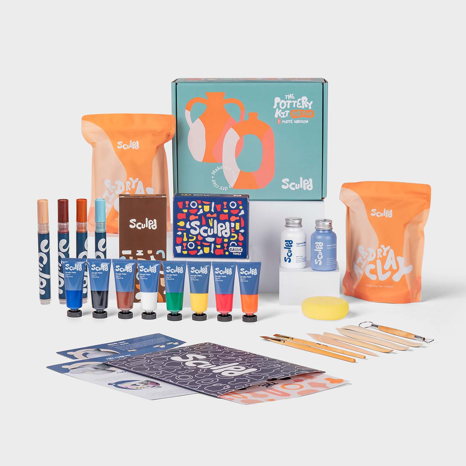 Sculpd Pottery Kit