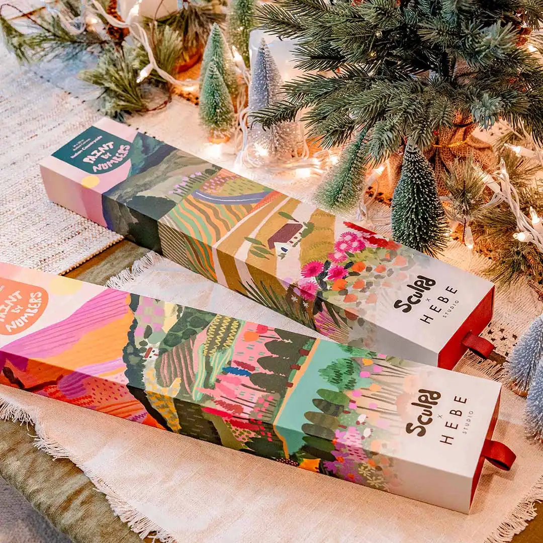 Sculpd x Hebe Paint by Numbers Christmas Gift