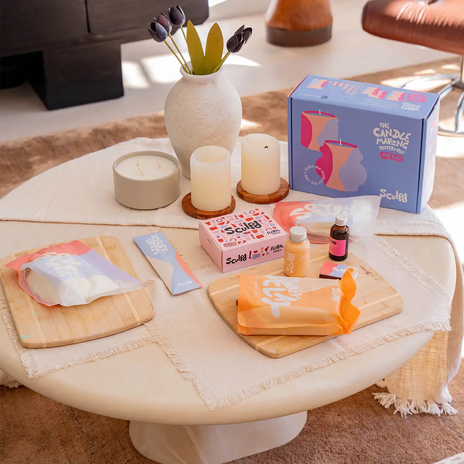 Sculpd Candle Making Date Night for Two