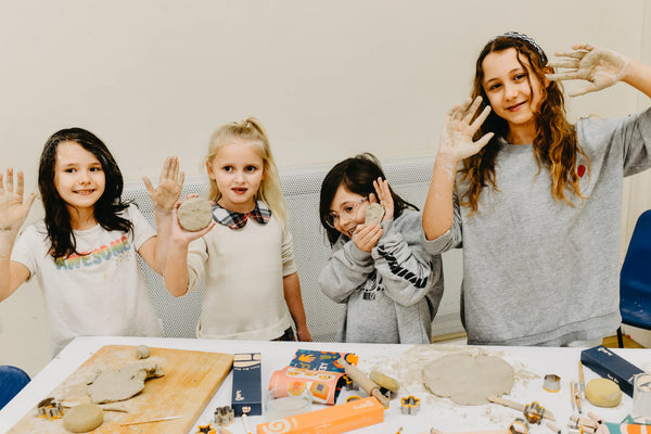 Play parties with Sculpd kids pottery kit