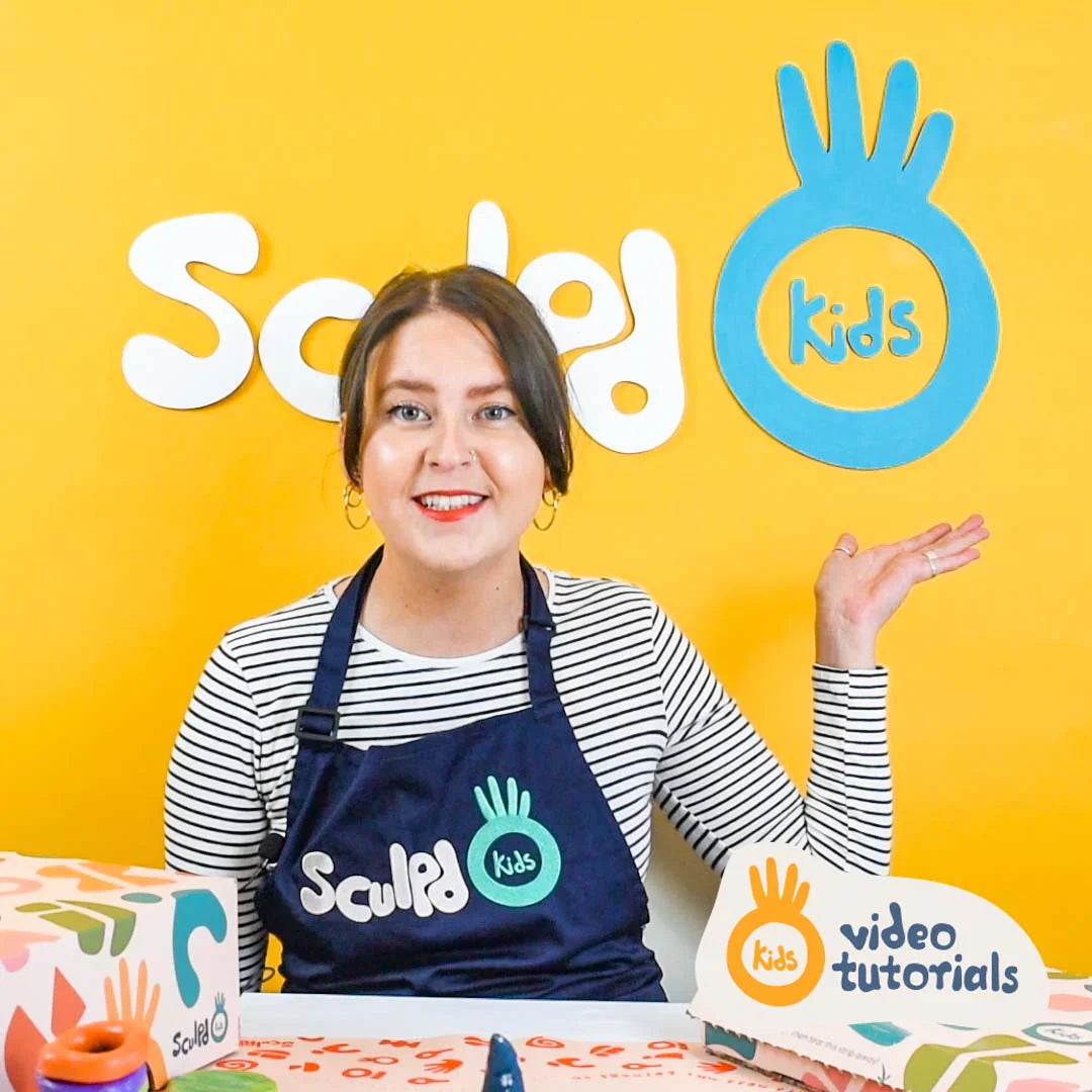 Sculpd kids video tutorial banner