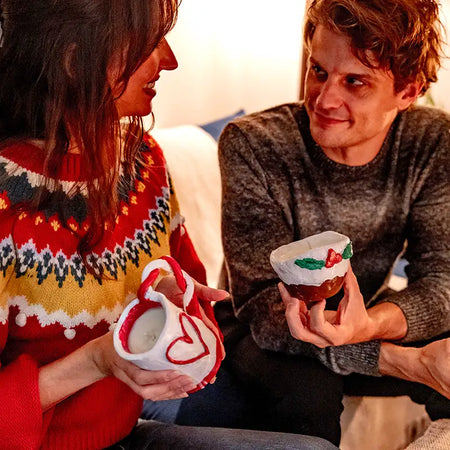 Sculpd Kit de poterie pour soirée en amoureux de Noël