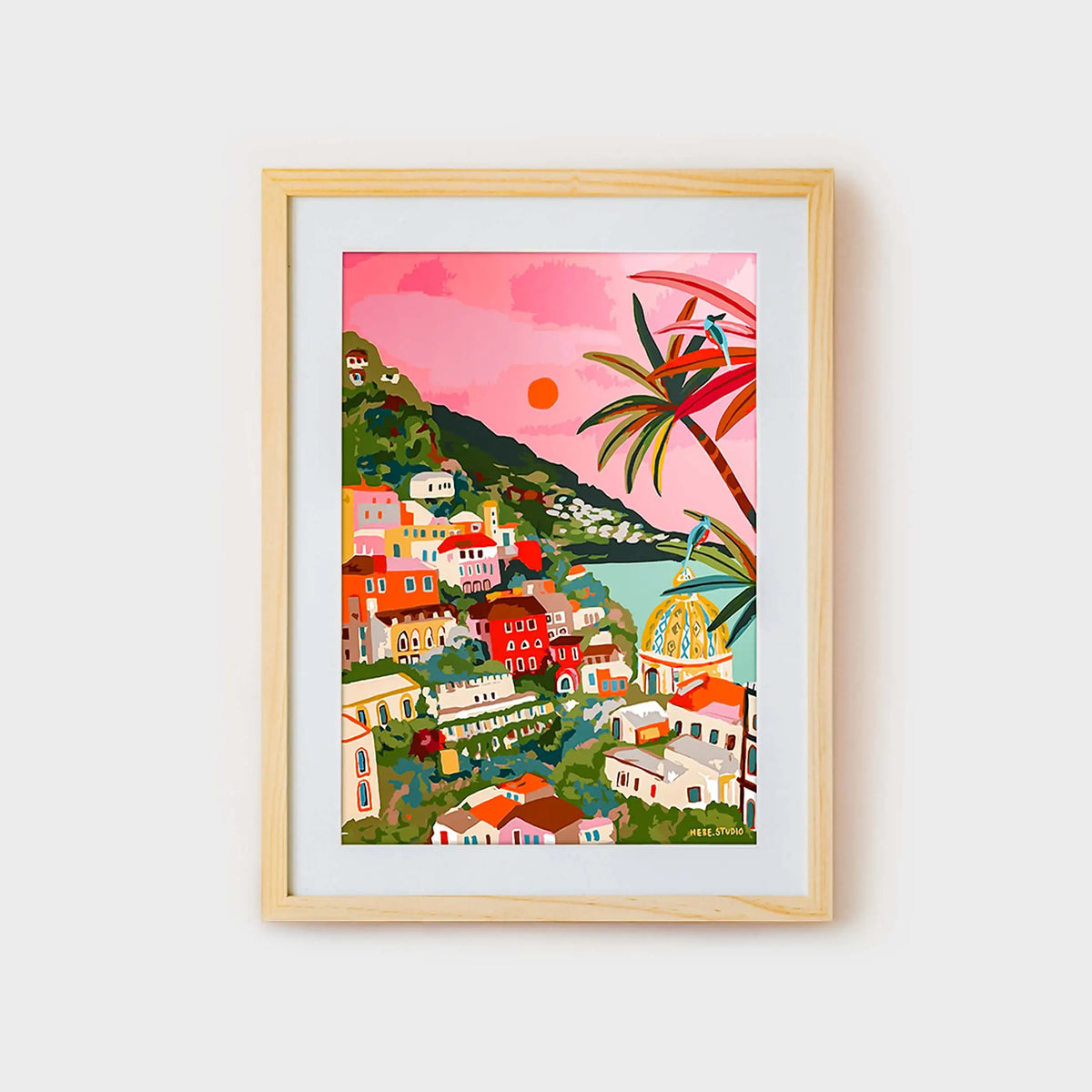 Sculpd x Hebe Studio Atardecer en Amalfi