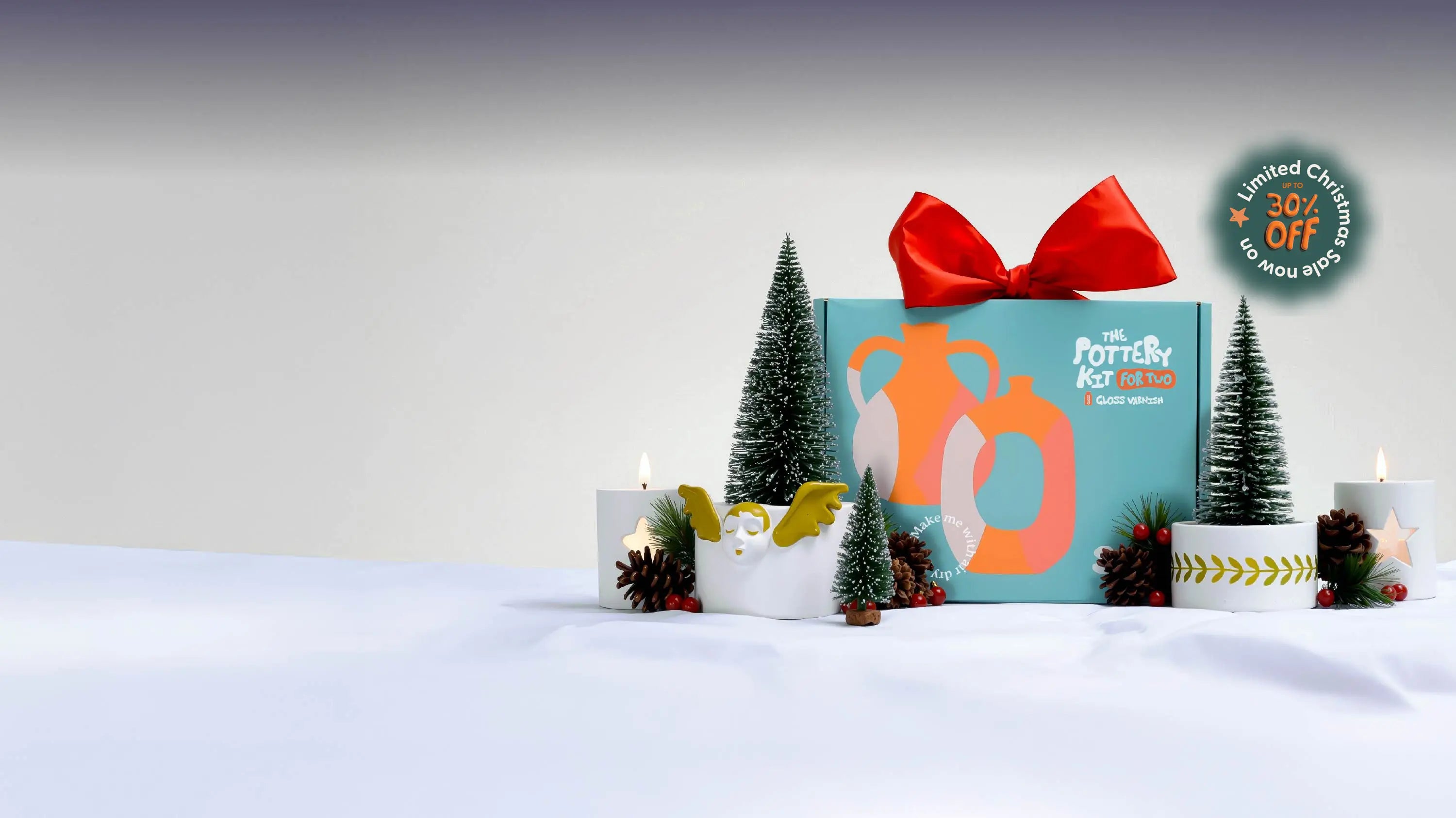 Christmas Limited Offer Sale Messaging Homepage Hero Banner