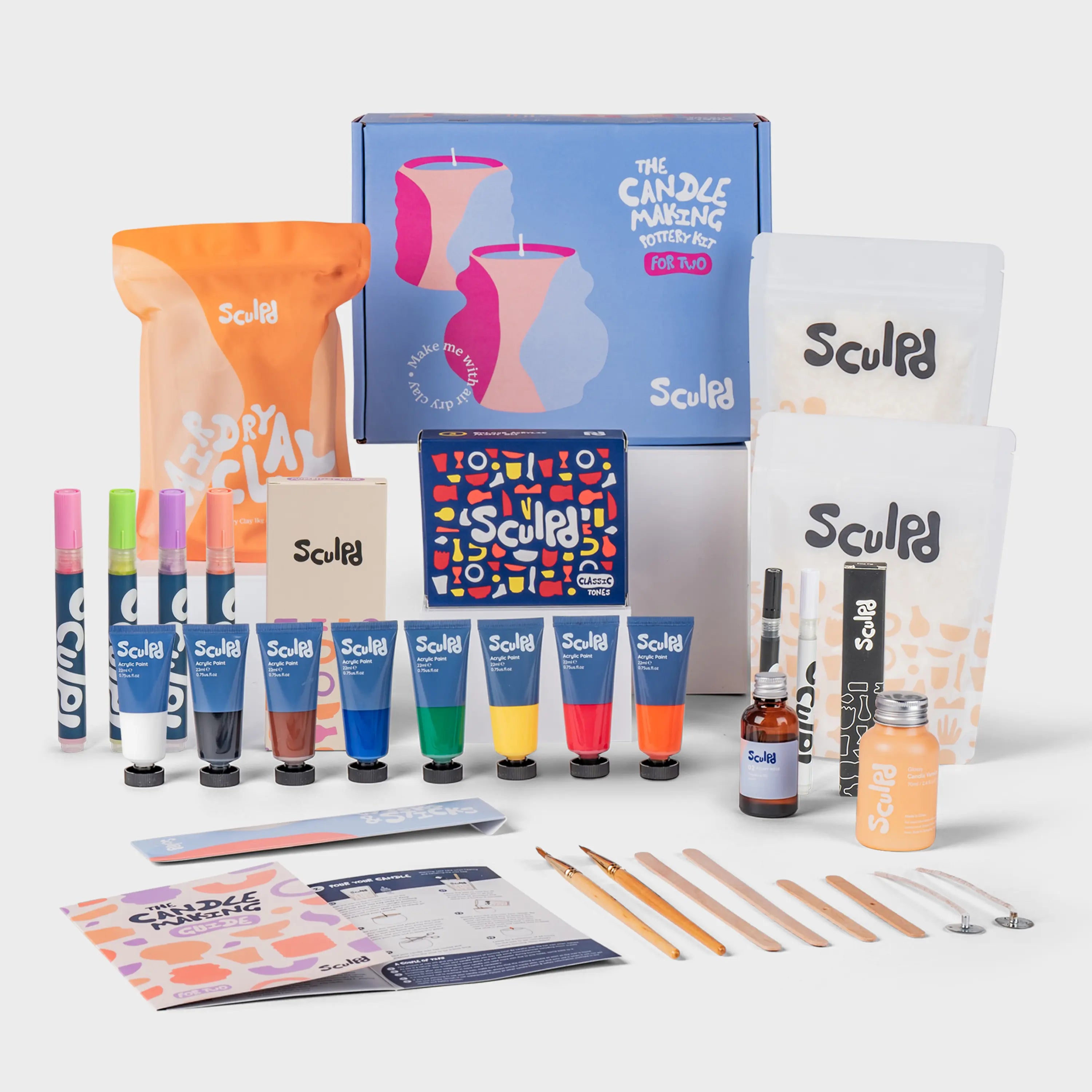 Ultimate Candle Classic Paints with Modernist & Fine Tip Pens
