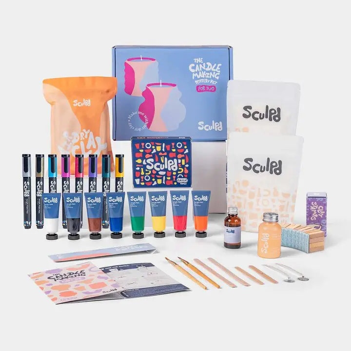 Sculpd Candle Making Kit for Two Limited Christmas Bundle