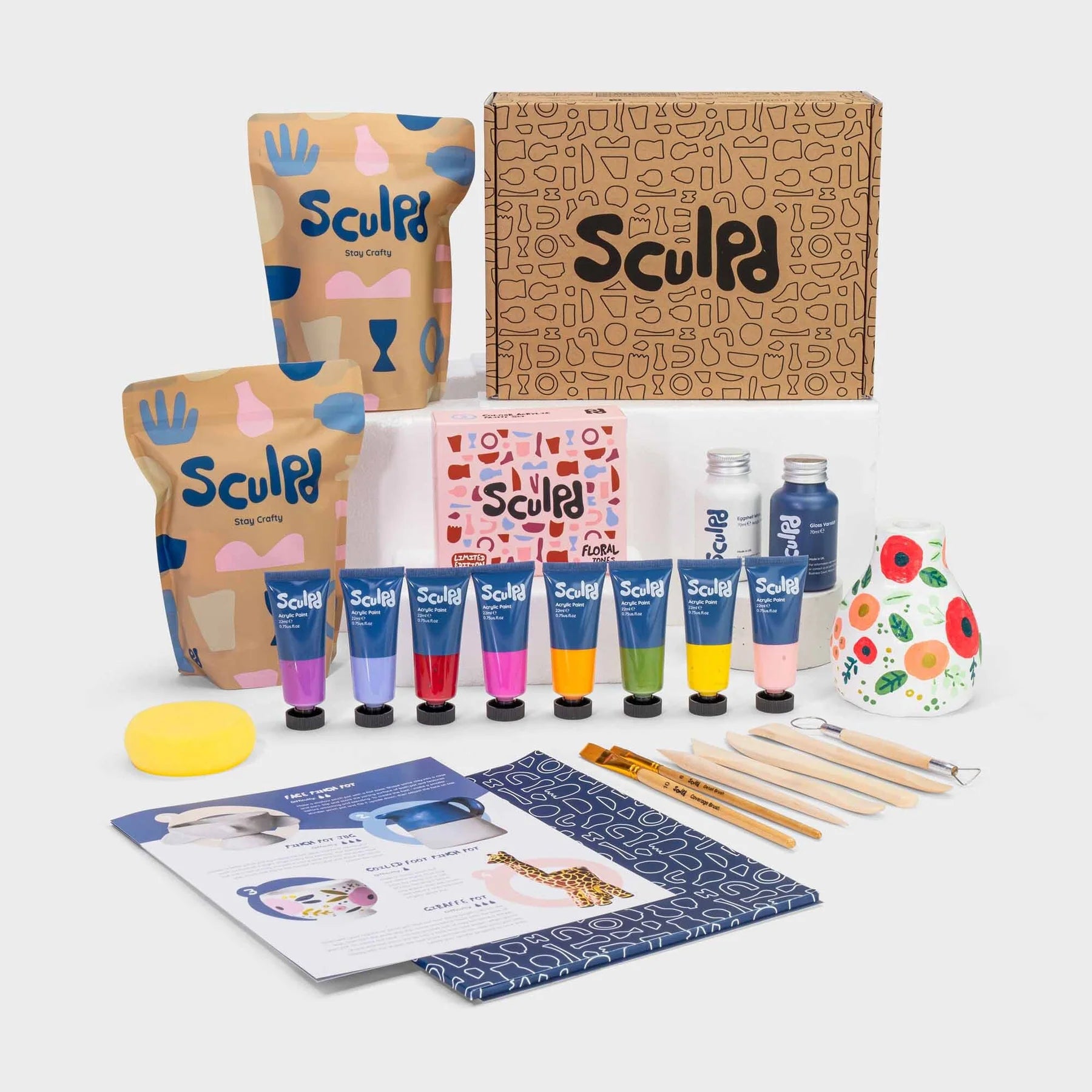 Sculpd Pottery Kit