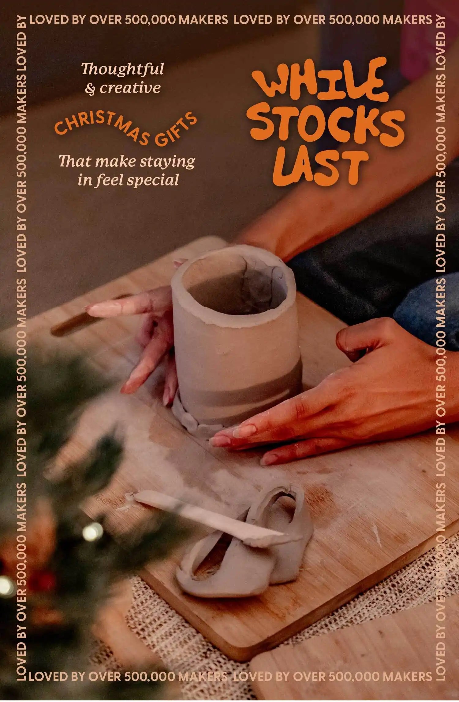 Christmas collection hero mobile banner for UK EU and AU