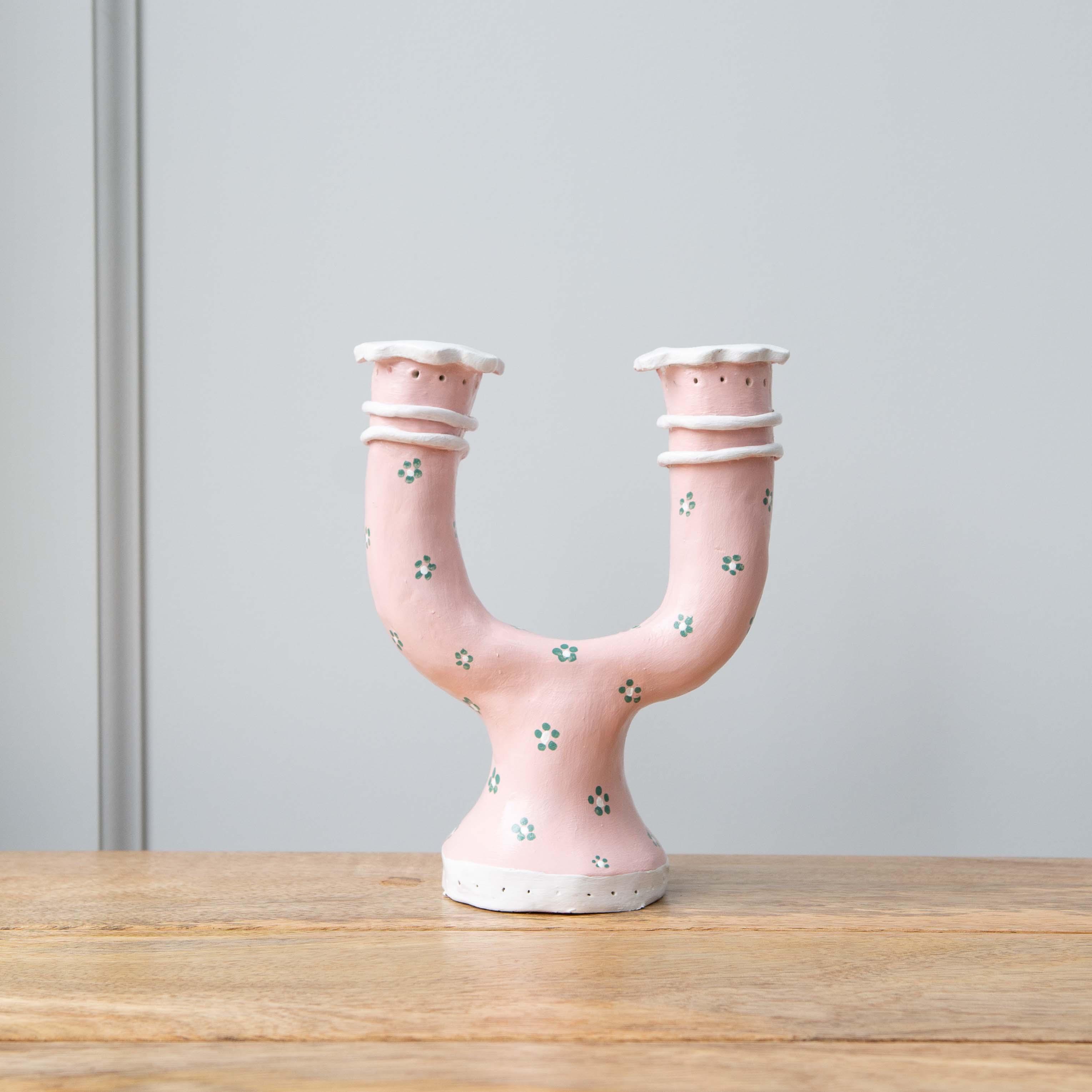 Sculpd Home Pottery Kit: Duo Candelabra