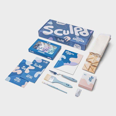 Petit kit de peinture abstraite